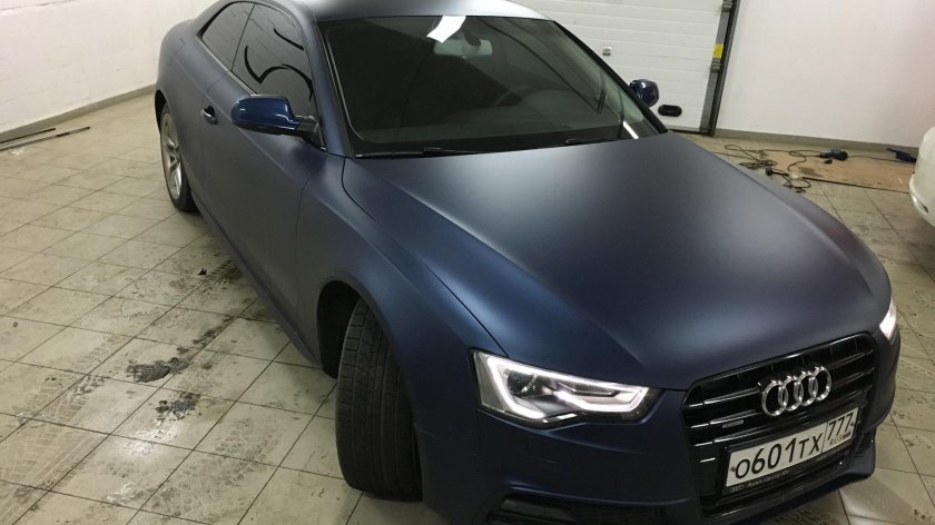 Ауди а6 черная матовая