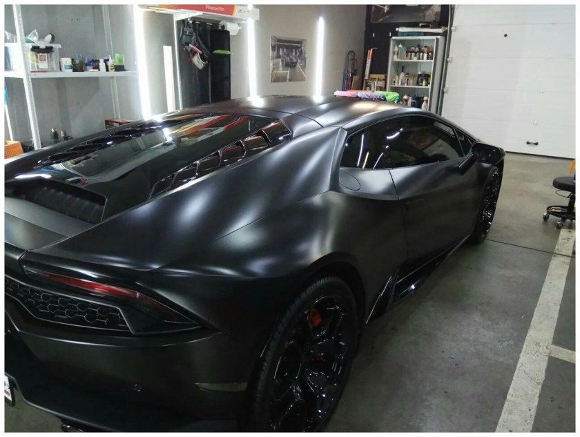 Zeekr 001 в матовой пленке