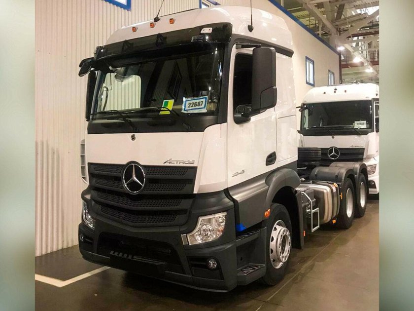 Новый Мерседес Актрос 2020