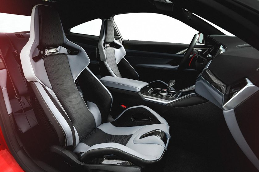 BMW m4 2021 салон