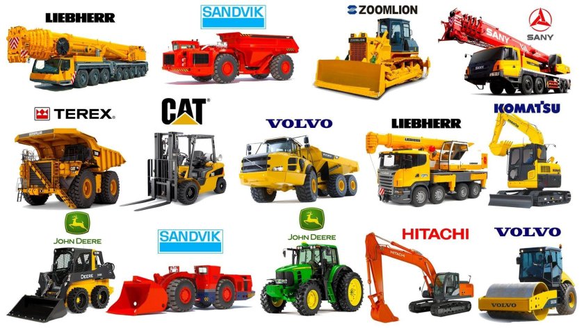Названия строительной техники