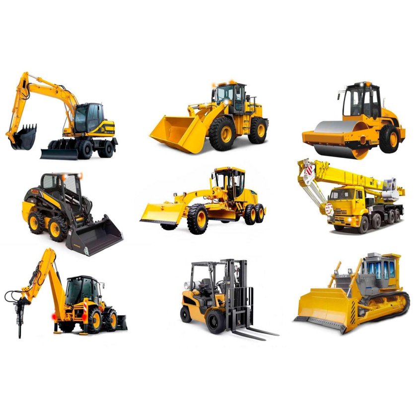 Виды спецтехники