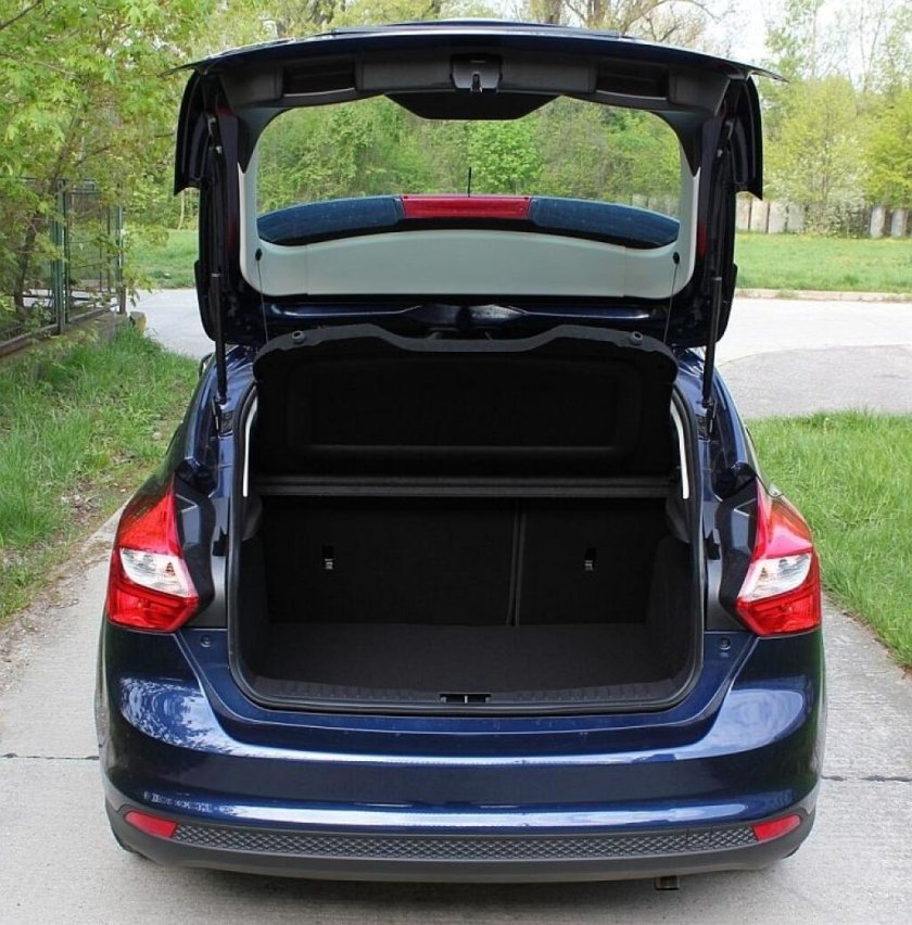 Открытый багажник Форд фокус 3 хэтчбек