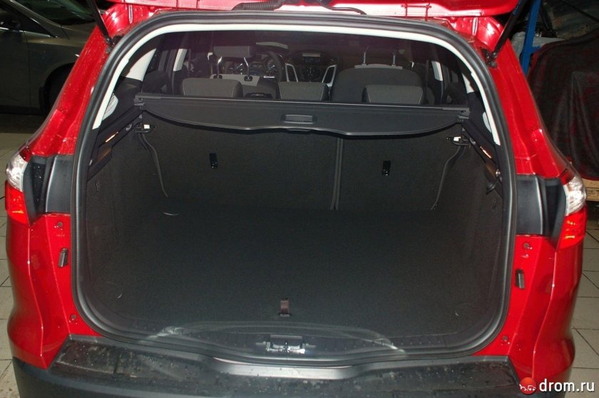 Ford Focus 3 универсал объем багажника