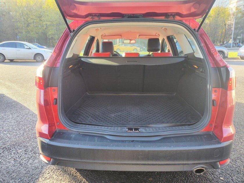 Красный форд фокус