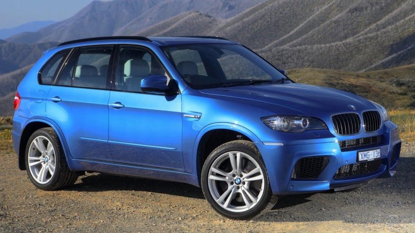 BMW x5m e70 Blue