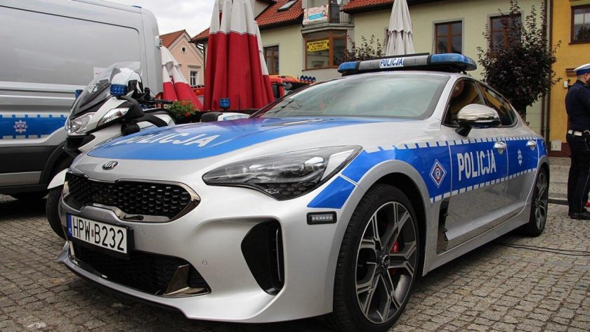 Польская Полицейская машина