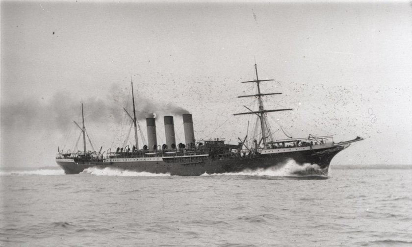 Вспомогательный крейсер Лена 1904 г