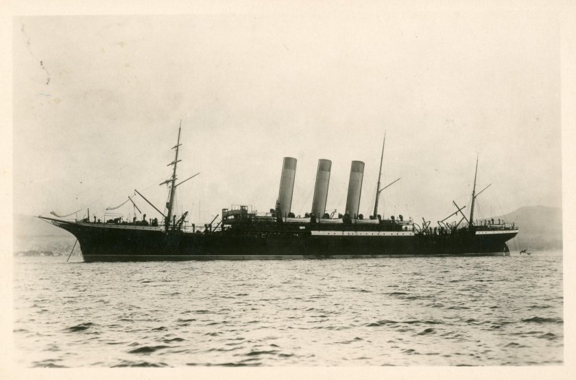 Пароход добровольного флота Москва