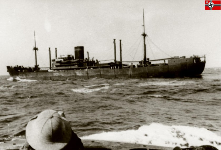 Немецкий крейсер "Корморан"