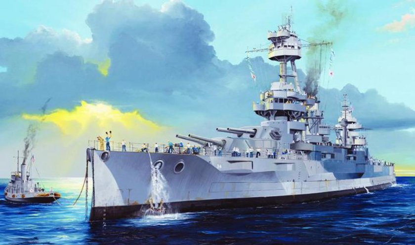 Корабль USS New York BB-34