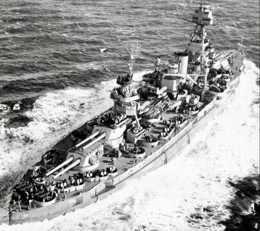 Линкор Техас USS bb35