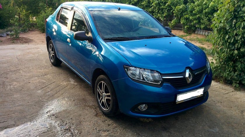 Renault Logan 2 Лазурный