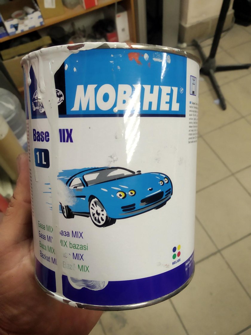 Краска автомобильная мобихел