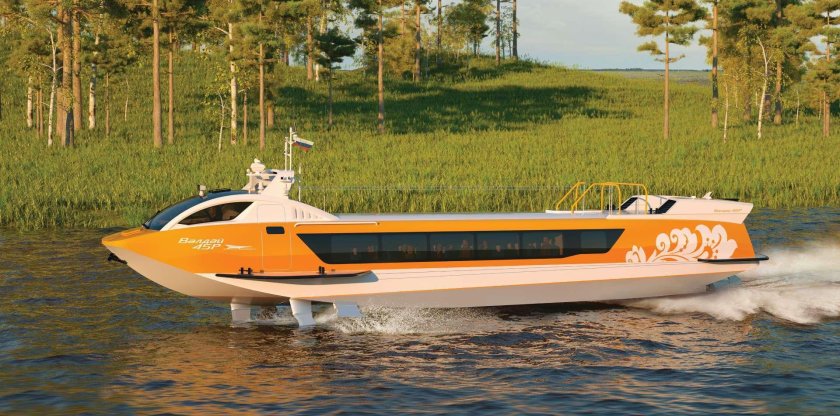 Подводных крыльях "Валдай 45р"