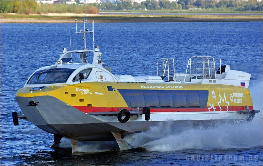 Теплоход валдай 45р