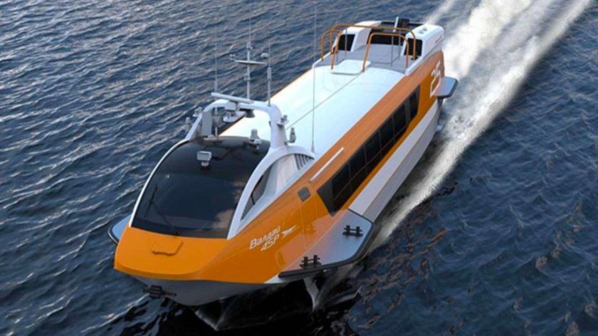 Подводных крыльях "Валдай 45р"