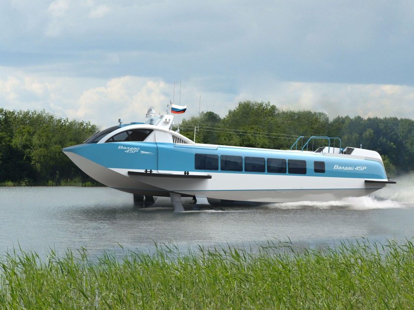 Теплоход Валдай 45р