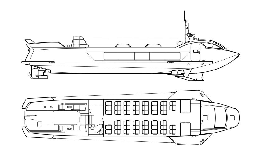Подводных крыльях "Валдай 45р"