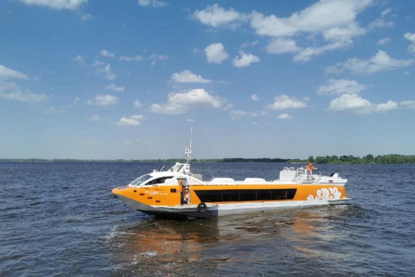 Подводных крыльях "Валдай 45р"