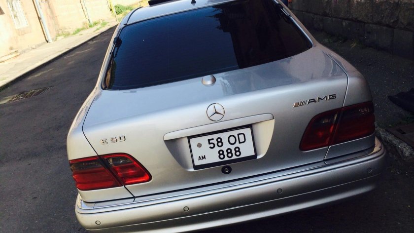 Мерседес w210 зад