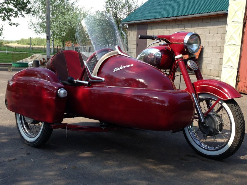 Ява 350 старушка с коляской