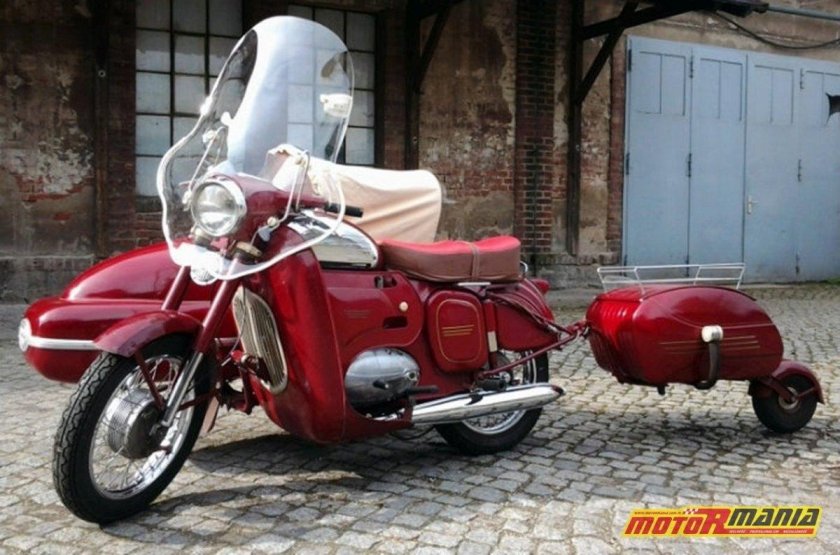 Мотоцикл Ява 350 старушка