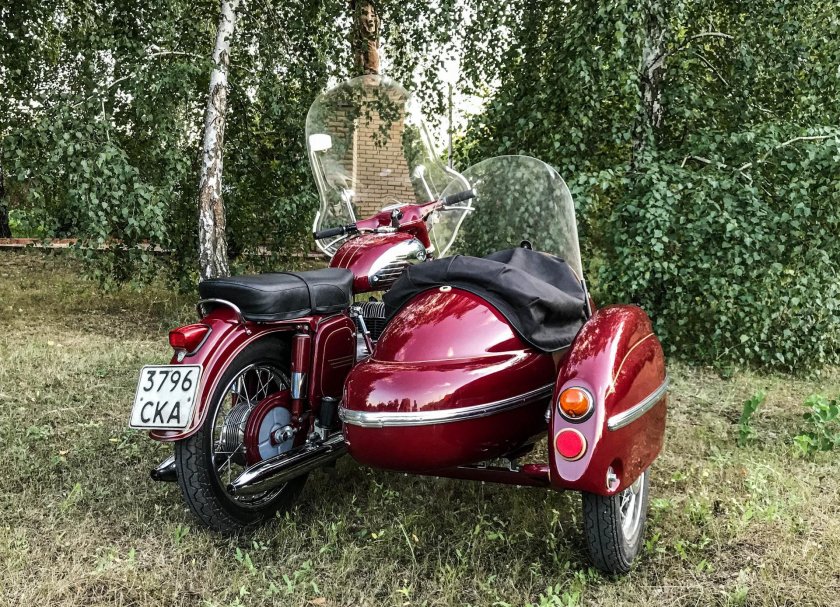 Мотоцикл Ява 350 старушка