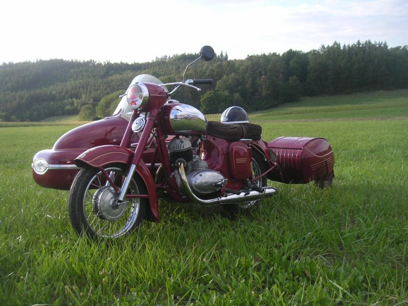 Ява 634 с люлькой