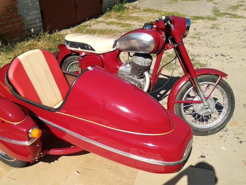 Ява старушка 360 с люлькой