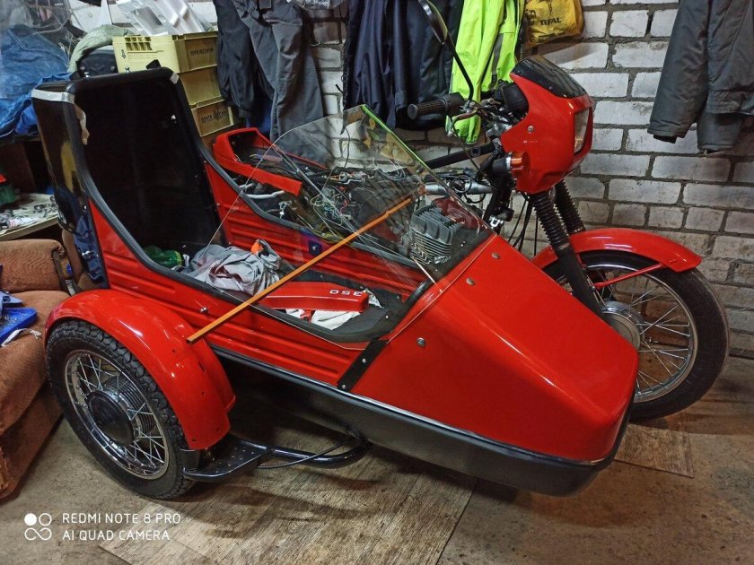 Ява 634 с коляской велорекс 562