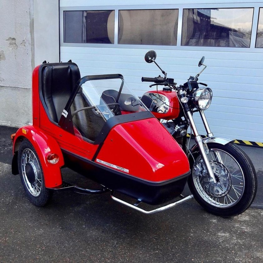 Ява 638 с коляской