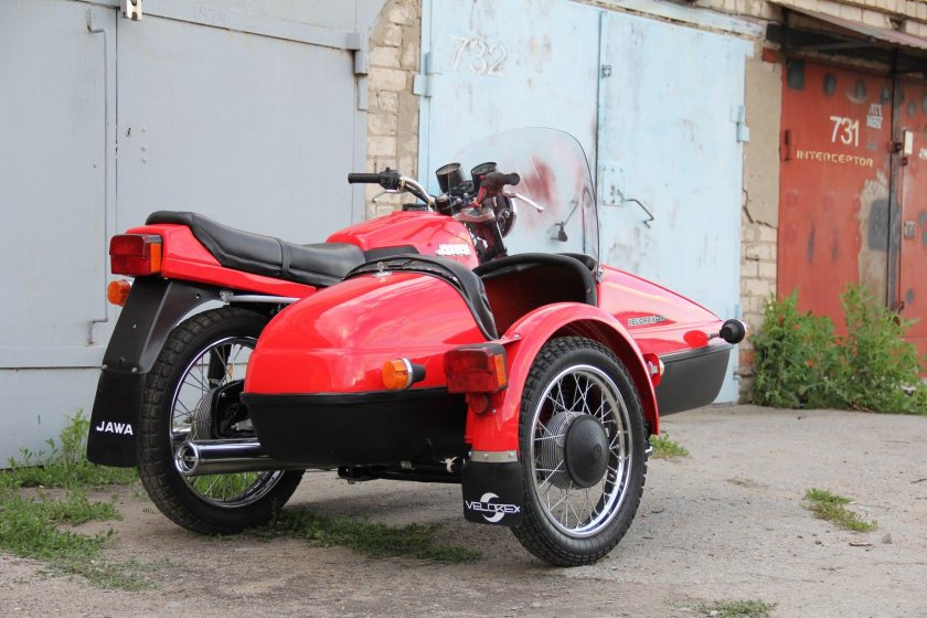 Ява 638 с коляской велорекс