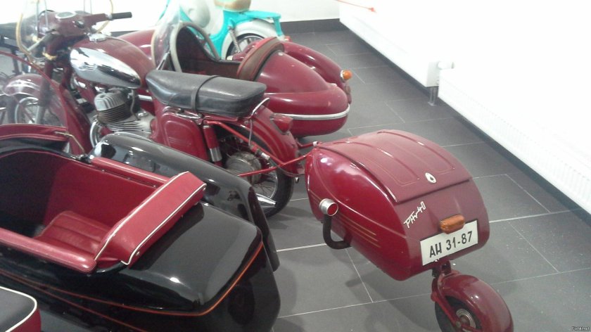 Ява 638 с коляской