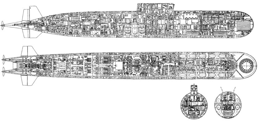 Подводная лодка Анчар проект 661