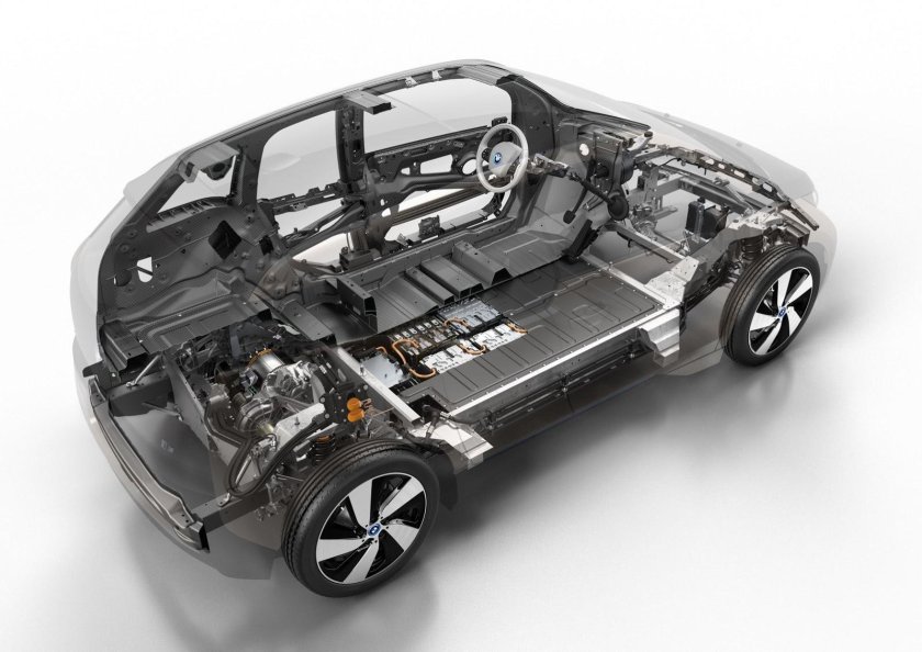 BMW i3 трансмиссия