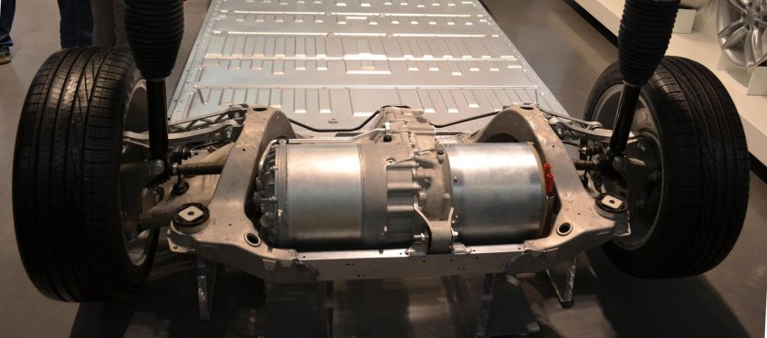 Электродвигатель Tesla model s