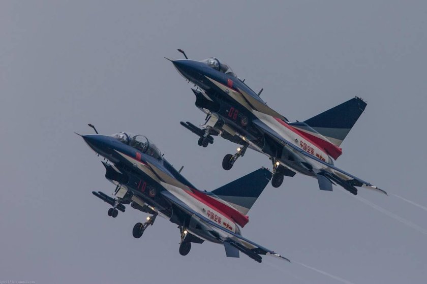 Китайская пилотажная группа 1 августа