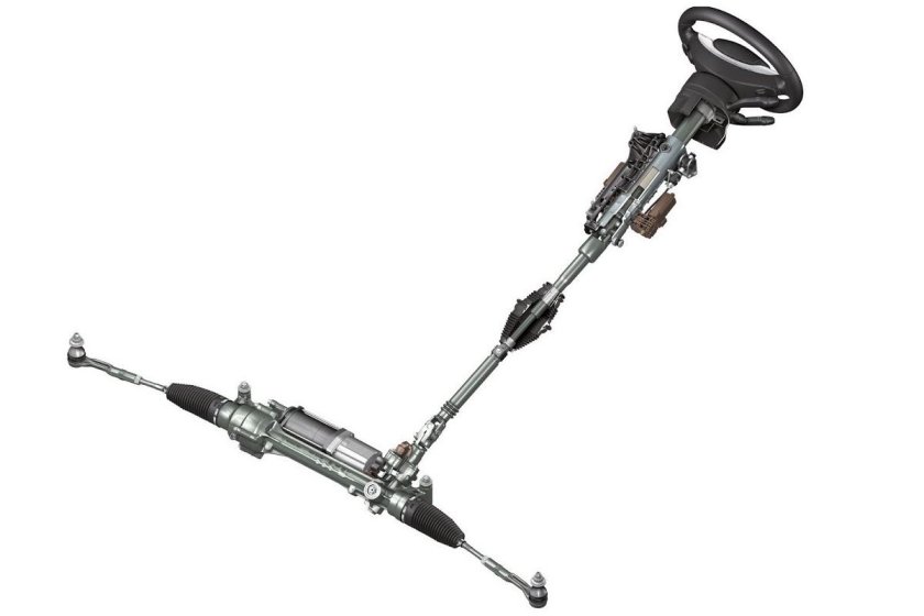 Рулевая система с электроусилителем