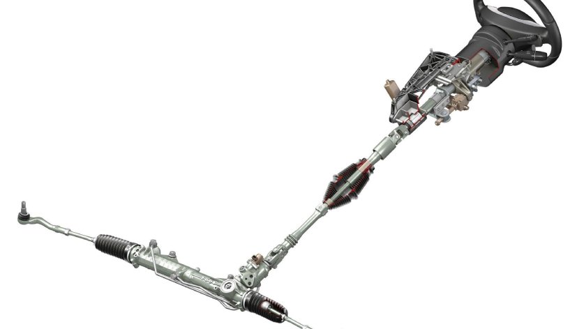 Рулевое управление легкового автомобиля