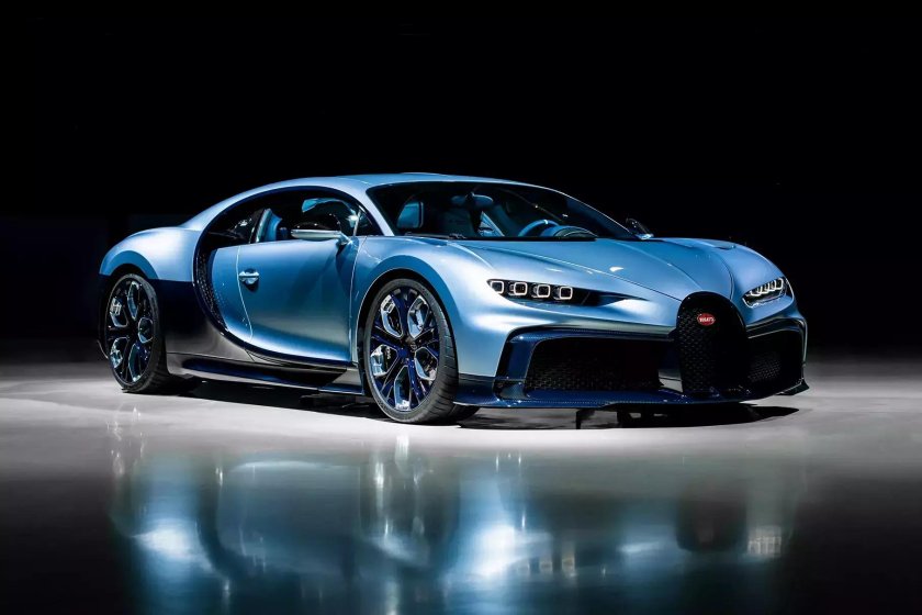 Bugatti chiron profilée