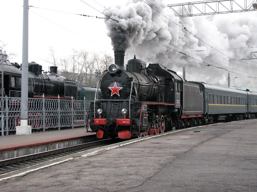 Паровоз Эр 797-41