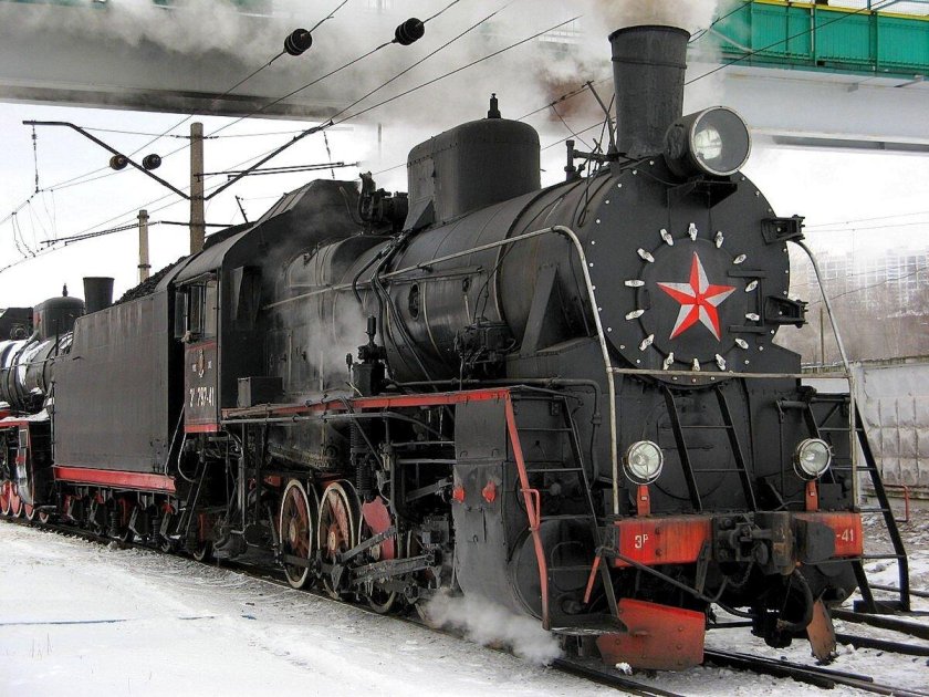 Паровоз Эр 797-41