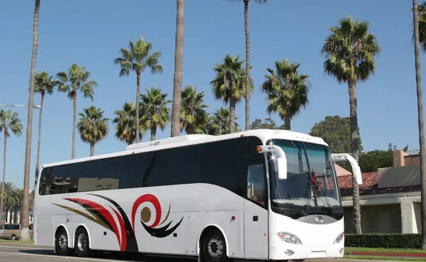 Туристический автобус в Египте