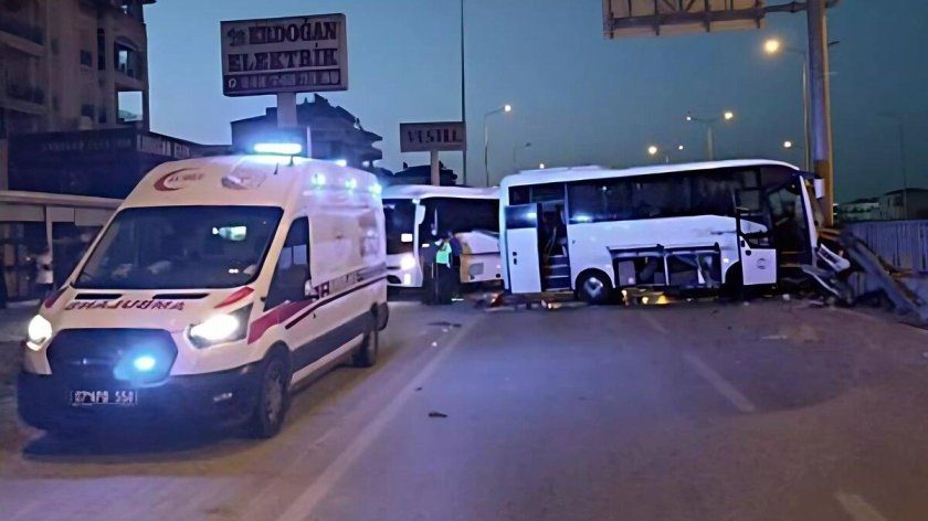 В дтп с автобусом