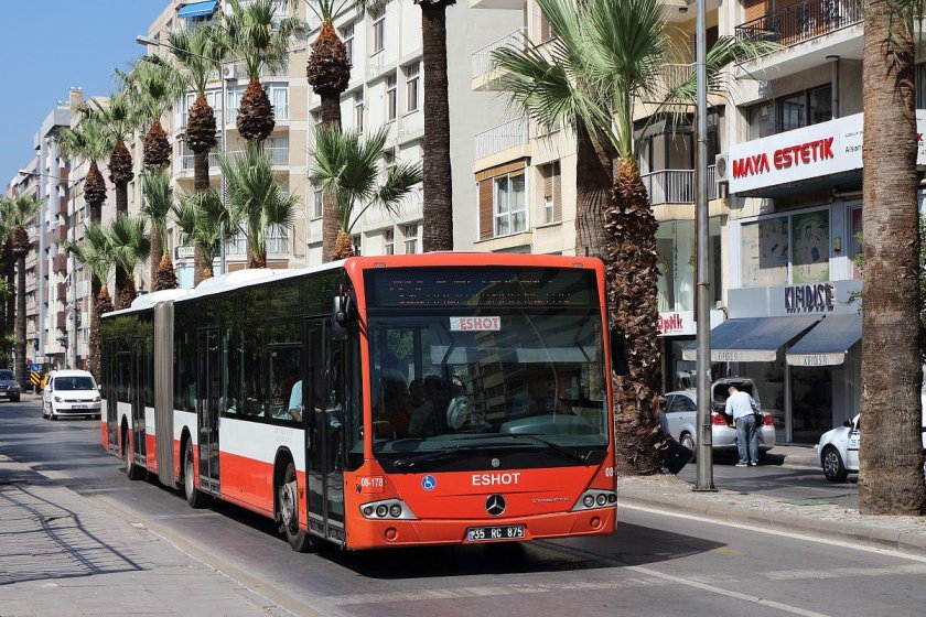 Городские автобусы в Турции