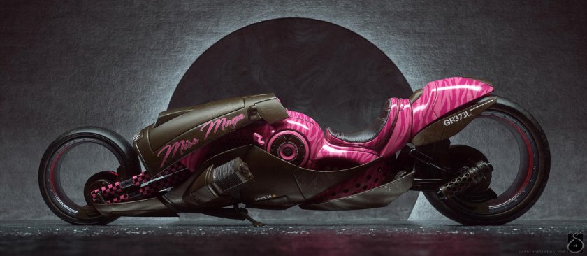 Cyberpunk 2077 байк Акира