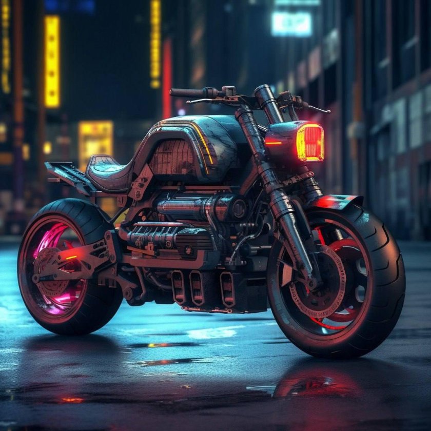 В стиле киберпанк