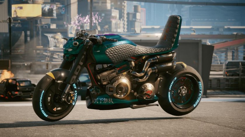 Cyberpunk 2077 мотоциклы