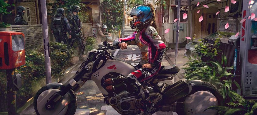 Байк Джеки Cyberpunk 2077